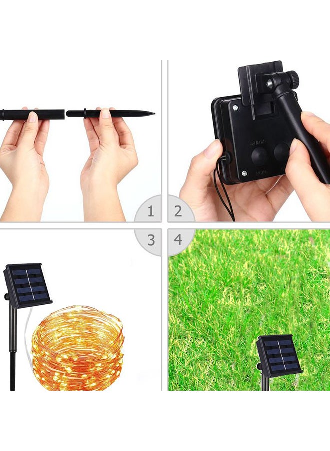 بيوينتي 150 Copper Wire LED String Light For Christmas White 11x11cm White 11x11cm - Image 3