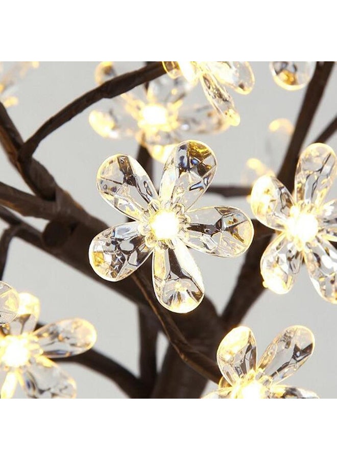 Beauenty Crystal Flower LED Bonsai Tree Lamp White 6x16cm - Image 3