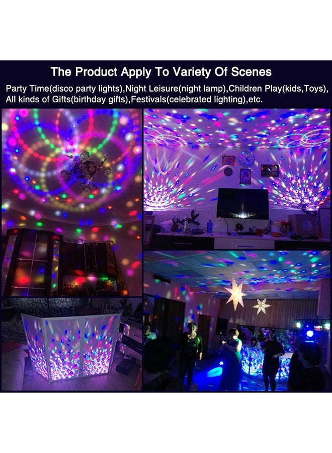 بيوينتي مصباح ليد كريستال ماجيك بول شفاف/ أسود 17 x 19سم - Image 3