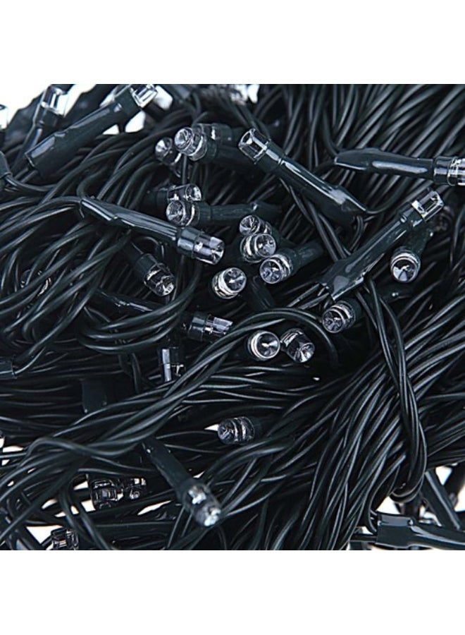 بيوينتي شريط إضاءة LED يعمل بالطاقة الشمسية مكون من 200 مصباح أسود 9 x 10سم - Image 3