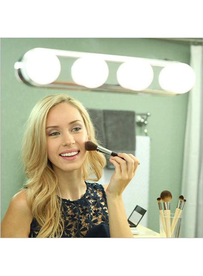 بيوينتي مجموعة مكونة من 4 مصابيح بإضاءة LED للمكياج ستوديو جلو أبيض 12x13سم - Image 3