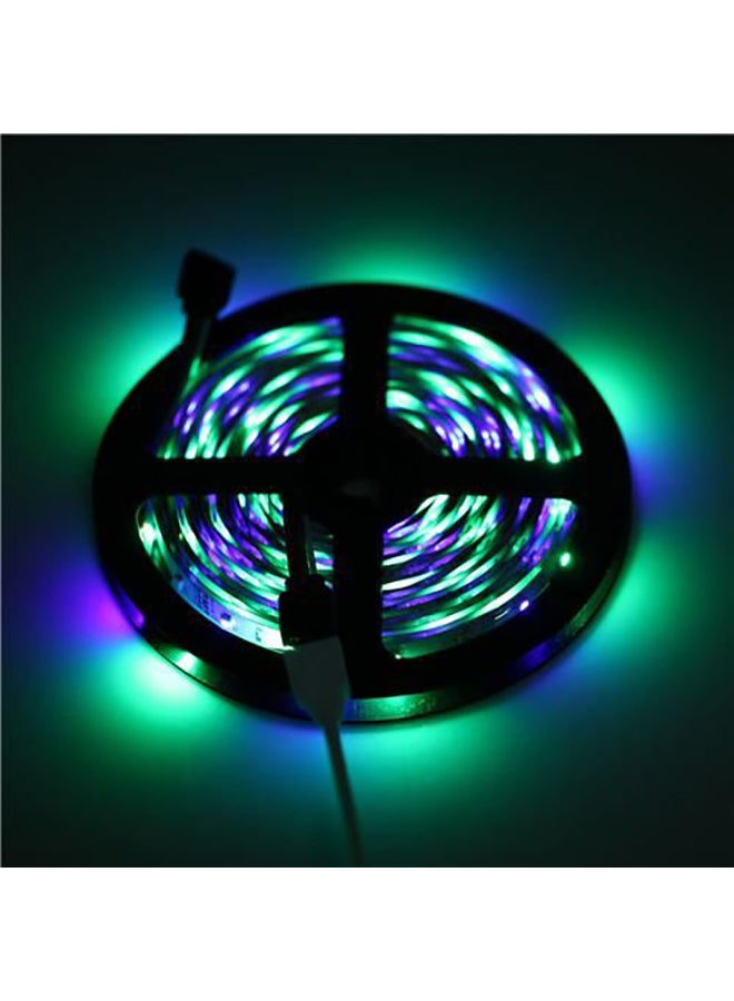 بيوينتي شريط إضاءة LED مرن من 300 مصباح مع جهاز تحكم عن بعد متعدد الألوان 4 x 37سم - Image 3