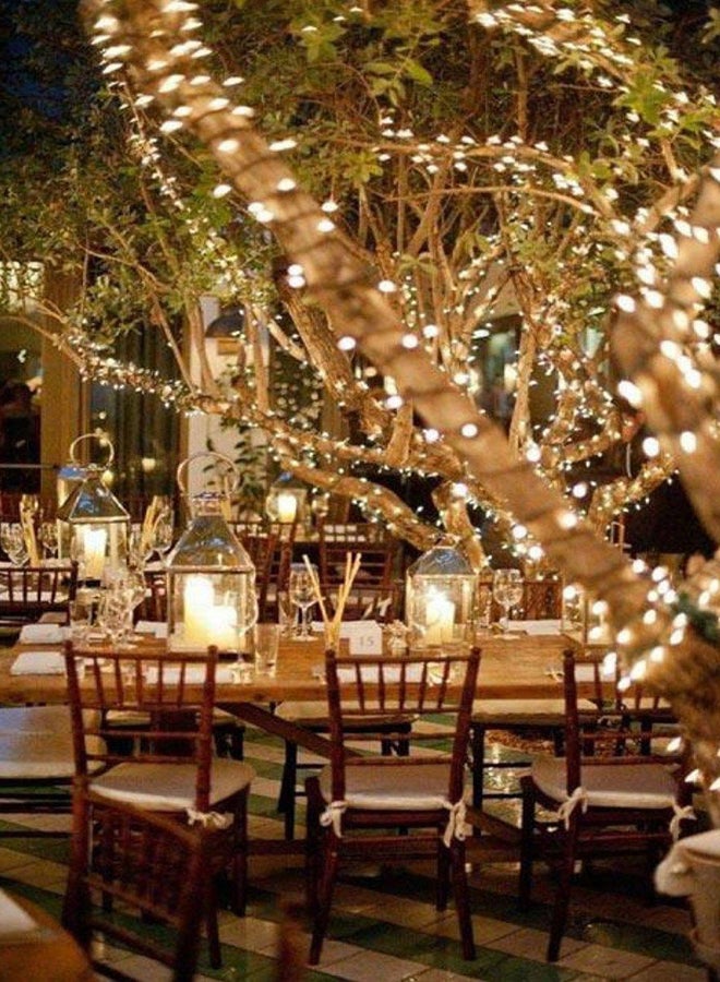 Beauenty 4 Packs 200 LED Solar String Light For Christmas Yellow/Black 7x27centimeter Yellow/Black 7x27cm - Image 3