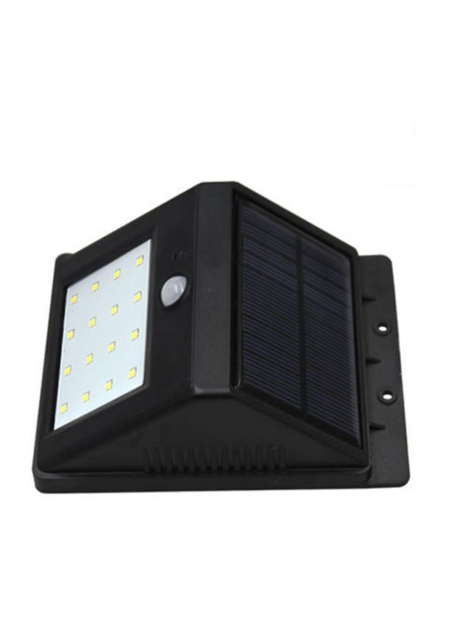 Beauenty Solar PIR Motion Sensor Wall Light Black/White 5 x 11cm - Image 2