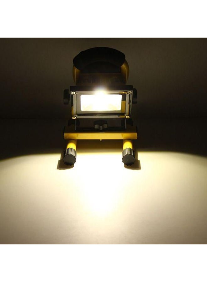 Beauenty Portable LED Work Flood Light Yellow/Black 18 x 15cm - Image 4