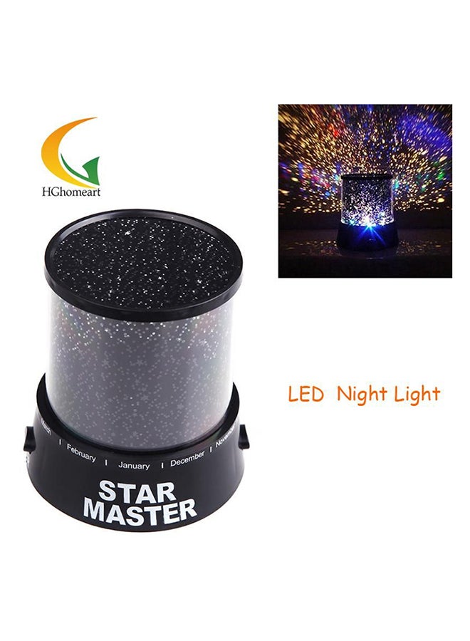 Beauenty Star Master Projector LED Night Lamp Black 23 x 10cm - Image 2