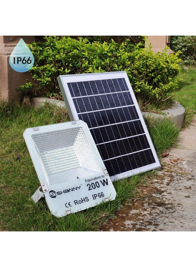 بيوينتي مصباح ضوء غامر مزود بـ 198 لمبة LED ويعمل بالطاقة الشمسية أبيض 13x13Ø³Ù†ØªÙŠÙ…ØªØ±  - Image 4