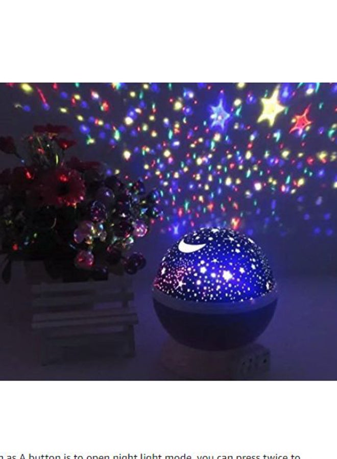 بيوينتي مصباح بروجيكتور ستارلايت بإضاءة على شكل أقمار ونجوم متعدد الألوان 5 x 5.8سم - Image 3