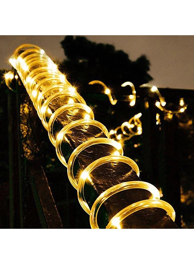 Beauenty 2-Piece 100 LED Dimmable Rope String Light For Christmas With Remote Control Yellow 5x19centimeter Yellow 5x19cm - Image 2