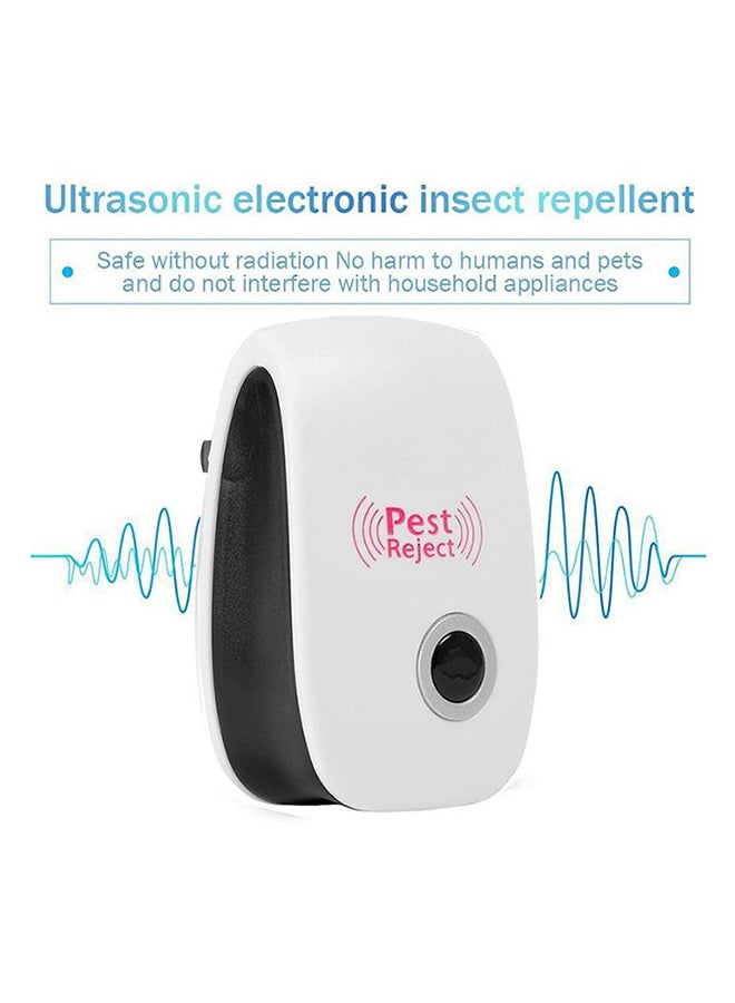 بيوينتي مصباح ليلي طارد للحشرات مع قابس أوروبي أبيض/ أسود 3.34x1.06x2.24بوصة - Image 2