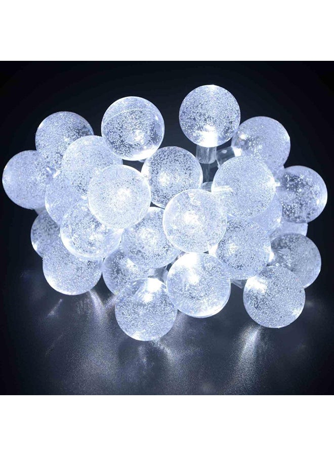 بيوينتي شريط إضاءة يعمل بالطاقة الشمسية مكون من 30 مصباح LED أبيض 8x13سم  - Image 3