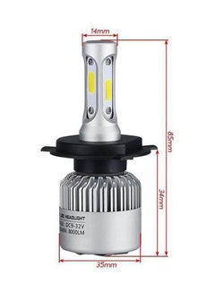 Beauenty Pair Of LED Bulbs Silver/White/Black 85x35centimeter  - Image 2
