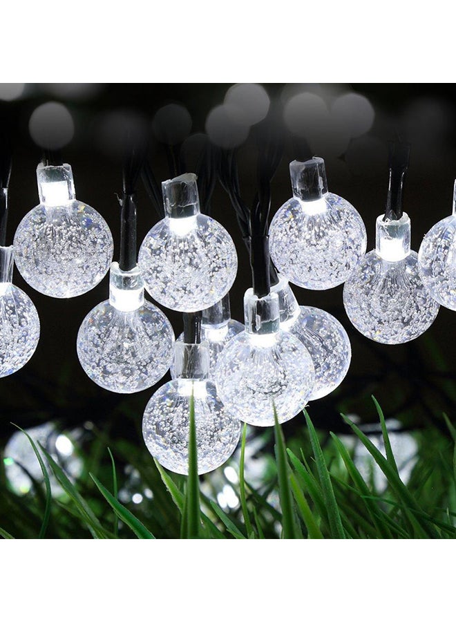 بيوينتي شريط إضاءة يعمل بالطاقة الشمسية مكون من 30 مصباح LED أبيض 8x13سم  - Image 2