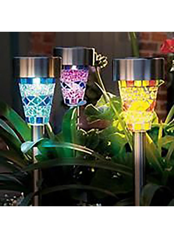 Beauenty 3 Pieces Solar Powered Light Multicolour 10x18cm - Image 2