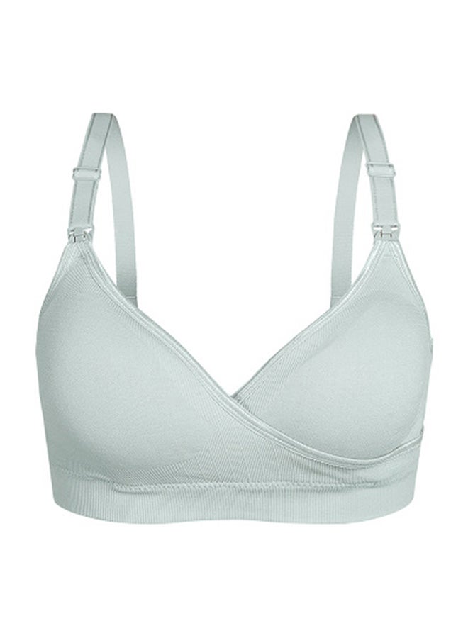Better Look - Maternity Nursing Bra Light Green - Image 1