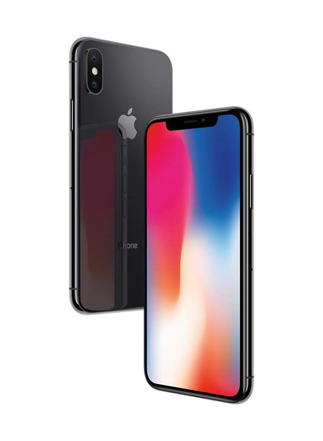 Apple - iPhone X With FaceTime Space Gray 64GB 4G LTE - Image 1