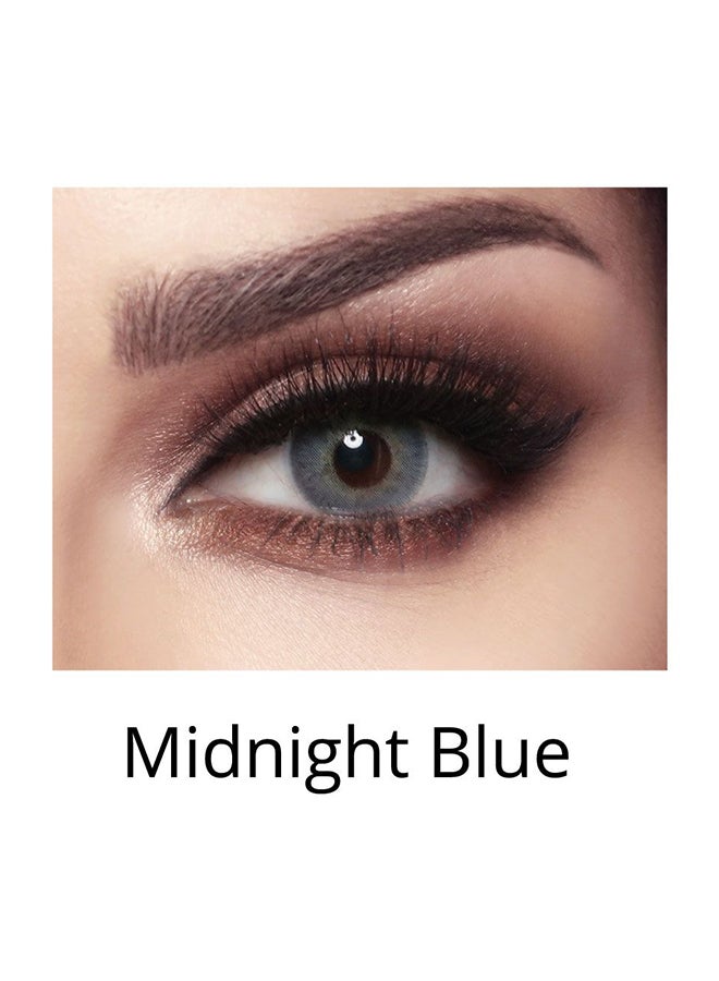 Bella - Midnight Blue Elite Monthly Disposable Contact Lenses - Image 1