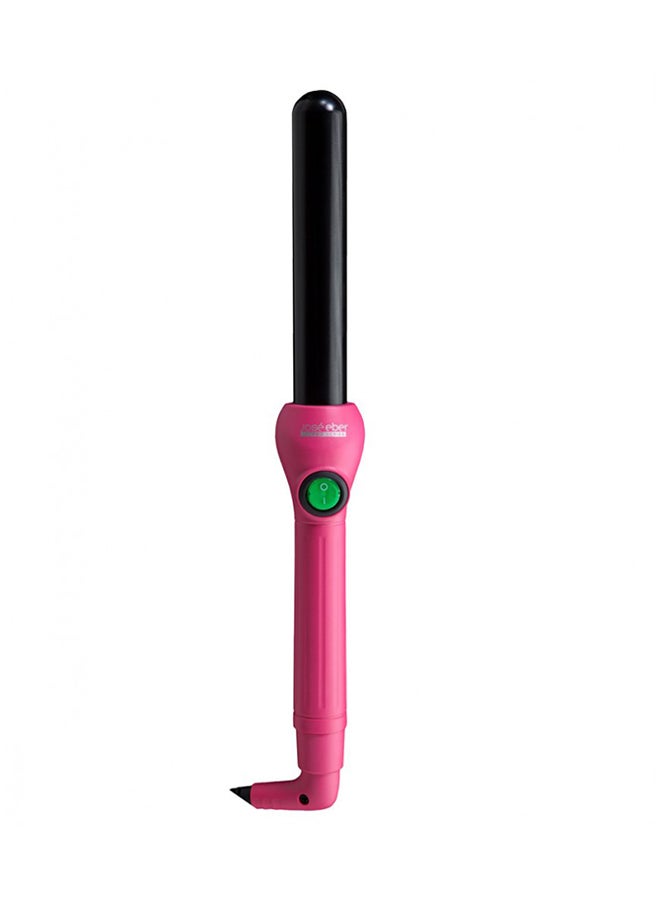 JOSE EBER Pro Series Electric Curling Iron Pink/Black 25mm  - Image 1
