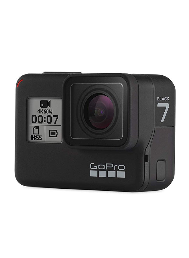 GoPro - Hero7 Sports Digital Action Camera Black with 12MP, 4K60/1080p240 video resolution  8x Slo-Mo Wi-Fi + Bluetooth GPS Enabled Water Resistant - Image 1