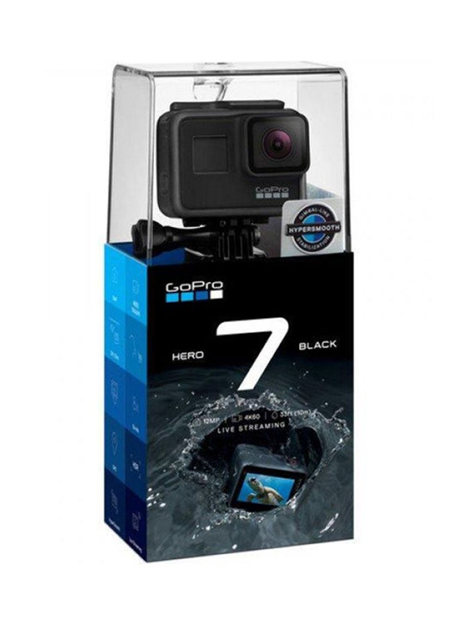 GoPro - Hero7 Sports Digital Action Camera Black with 12MP, 4K60/1080p240 video resolution  8x Slo-Mo Wi-Fi + Bluetooth GPS Enabled Water Resistant - Image 1