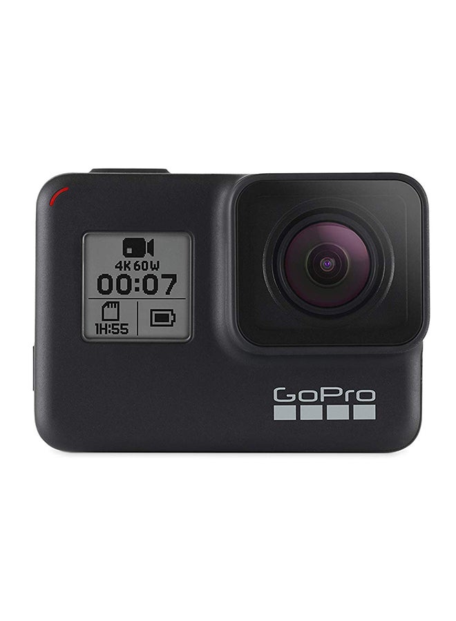 GoPro - Hero7 Sports Digital Action Camera Black with 12MP, 4K60/1080p240 video resolution  8x Slo-Mo Wi-Fi + Bluetooth GPS Enabled Water Resistant - Image 1