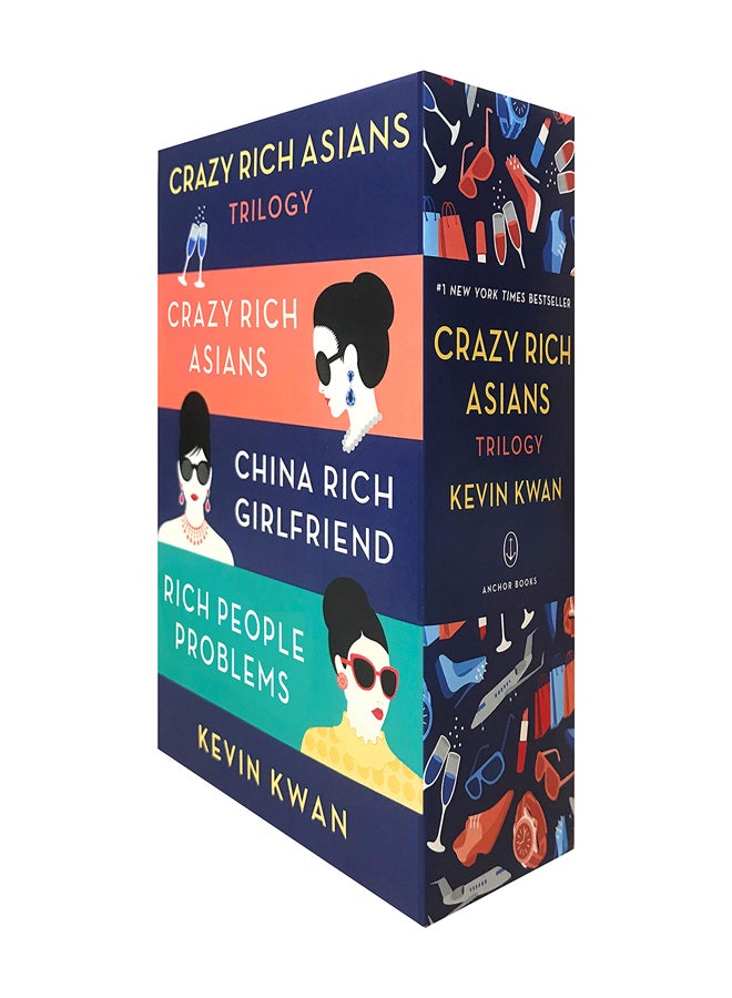 The Crazy Rich Asians Trilogy Box Set Paperback English by Kevin Kwan - 23-Oct-18 