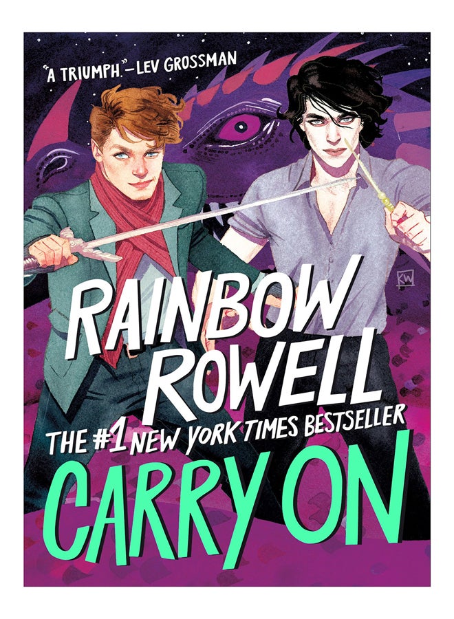 رواية Carry On غلاف ورقي الإنجليزية - 9-May-17