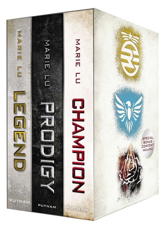 مجموعة أسطورة الثلاثية في صندوق