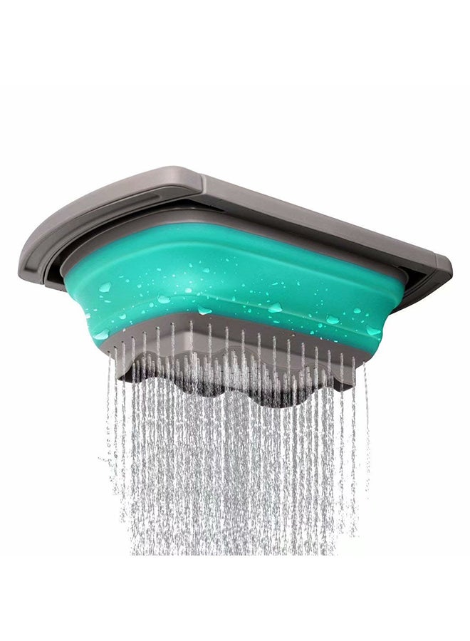 مصفاة مع مقابض قابلة للتمديد متعدد الألوان 15.5x10.2x4.8بوصة - Image 3