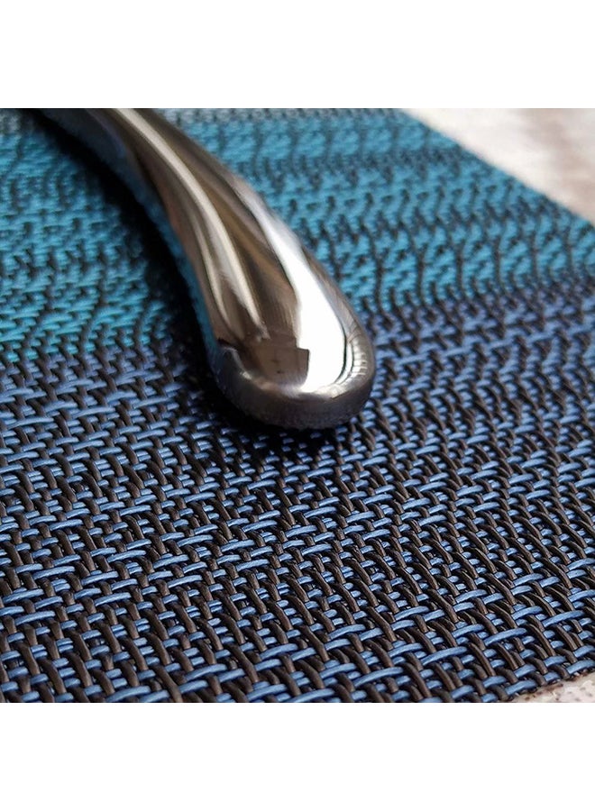 Set Of 4 Heat-Resistant Washable Table Mats Multicolour 18x12inch - Image 2