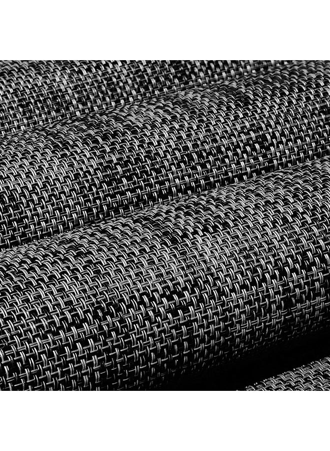 Set Of 4 Heat-Resistant Washable Table Mats Dark Grey 18x12inch - Image 3