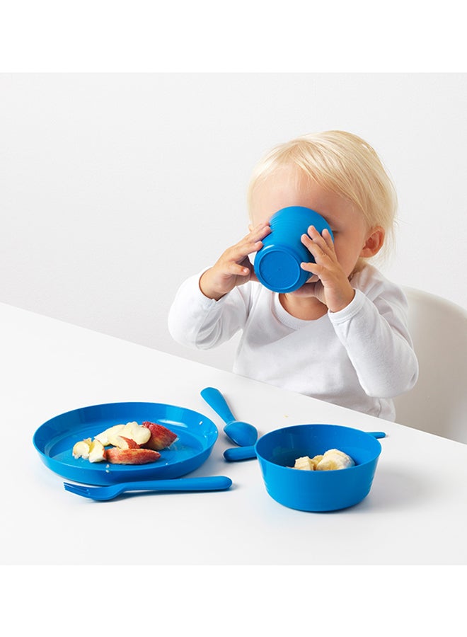 Kalas 6-Piece Baby Durable Colourful Sippy Mug Glass With Good Grip And Impact Resistant  - Image 2