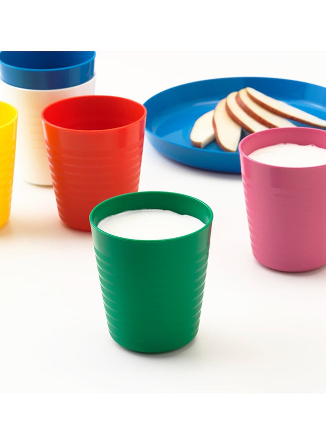 Kalas 6-Piece Baby Durable Colourful Sippy Mug Glass With Good Grip And Impact Resistant  - Image 4