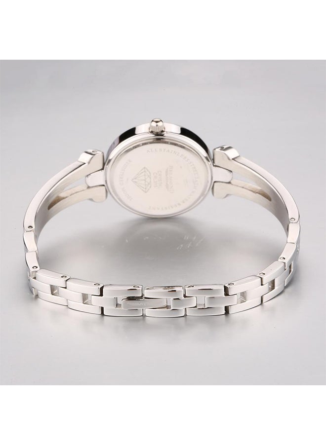 بلموند ساعة كاجوال بعقارب وسوار من الإستانلس ستيل طراز ba0002-sy women - Image 3