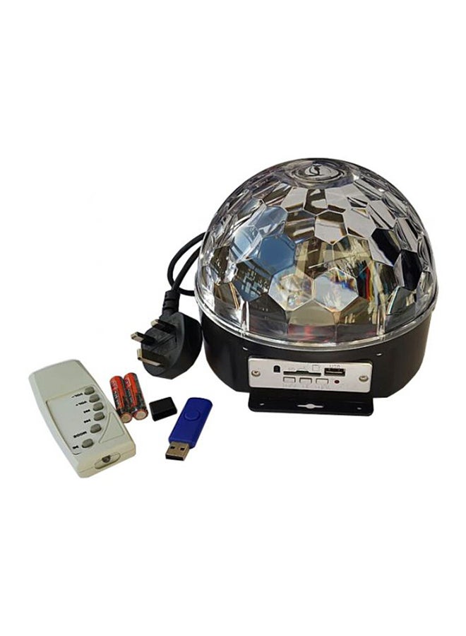 Generic Crystal Magic Ball Bluetooth Speaker Black 