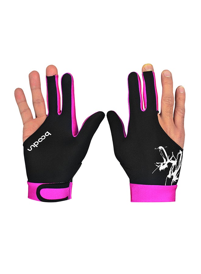 BOODUN 3 Fingers Cue Sports Glove - Image 1