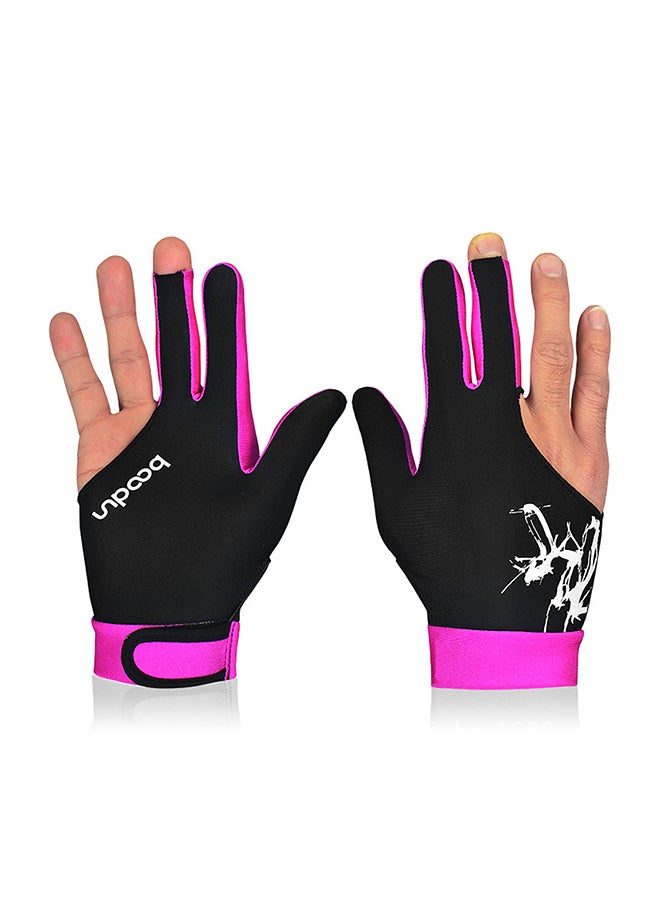 BOODUN 3 Fingers Cue Sports Glove - Image 5