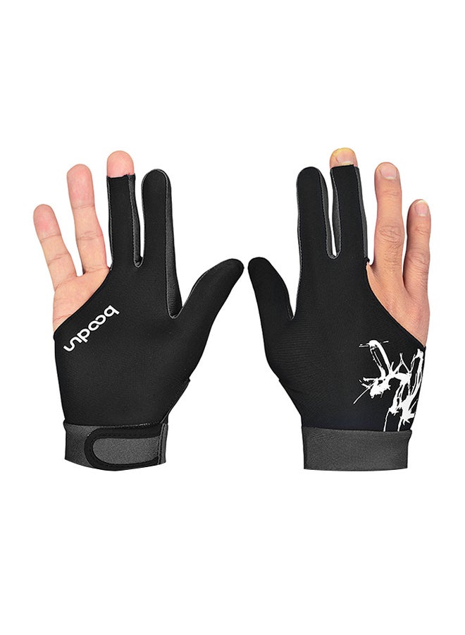 BOODUN 3 Fingers Cue Sports Glove - Image 1
