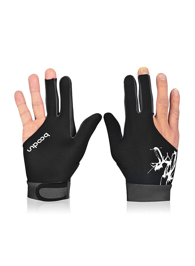 BOODUN 3 Fingers Cue Sports Glove - Image 5