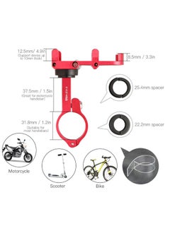 GUB 360 Degree Rotating Adjustable Bike Handlebar Mount Phone Holder  - Image 4
