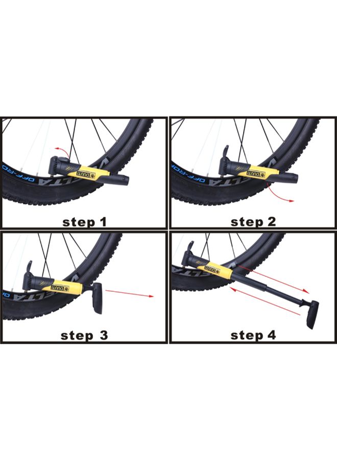 DUUTI Portable Mini Plastic Bicycle Air Pump  - Image 4