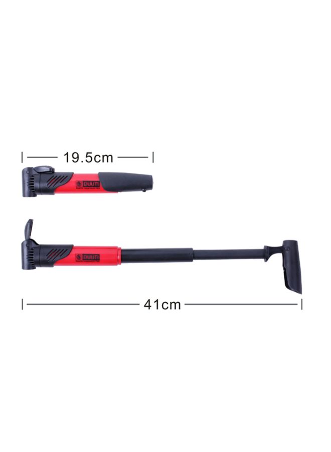 DUUTI Portable Mini Plastic Bicycle Air Pump - Image 2