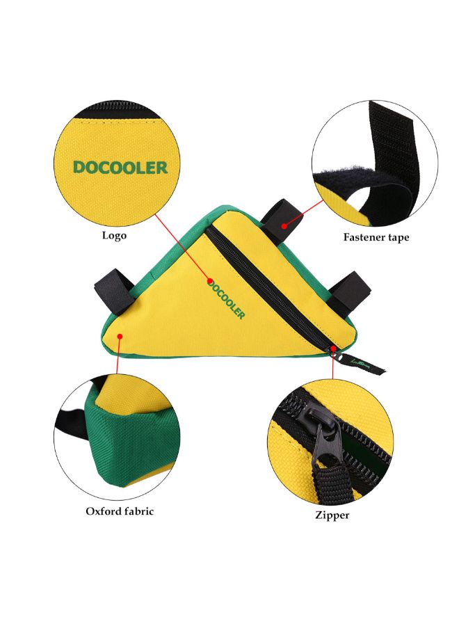 docooler Triangle Cycling Front Saddle Tube Frame Pouch - Image 2