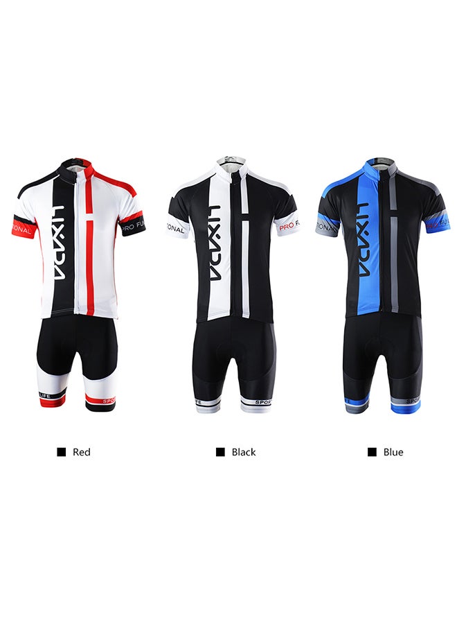 Generic Breathable Short Sleeve Jersey With Padded Shorts - Image 2