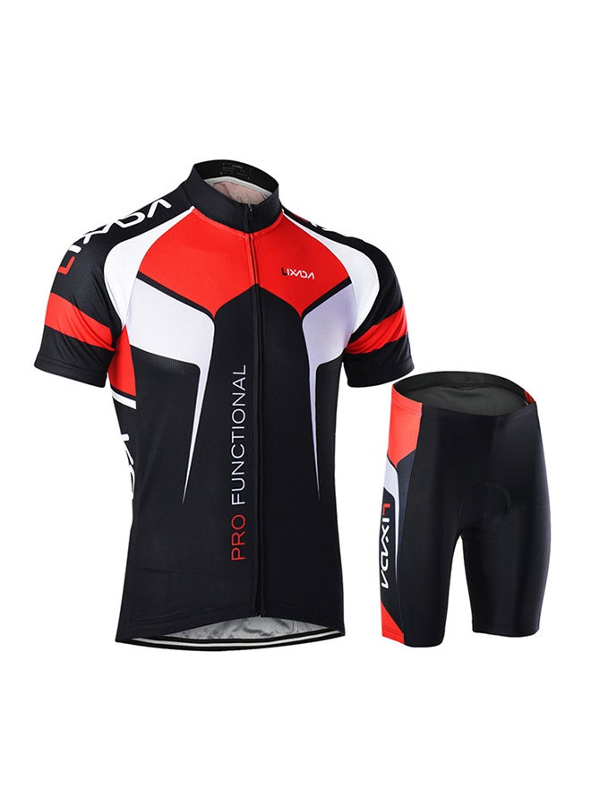 Generic Breathable Short Sleeve Jersey With Padded Shorts - Image 1