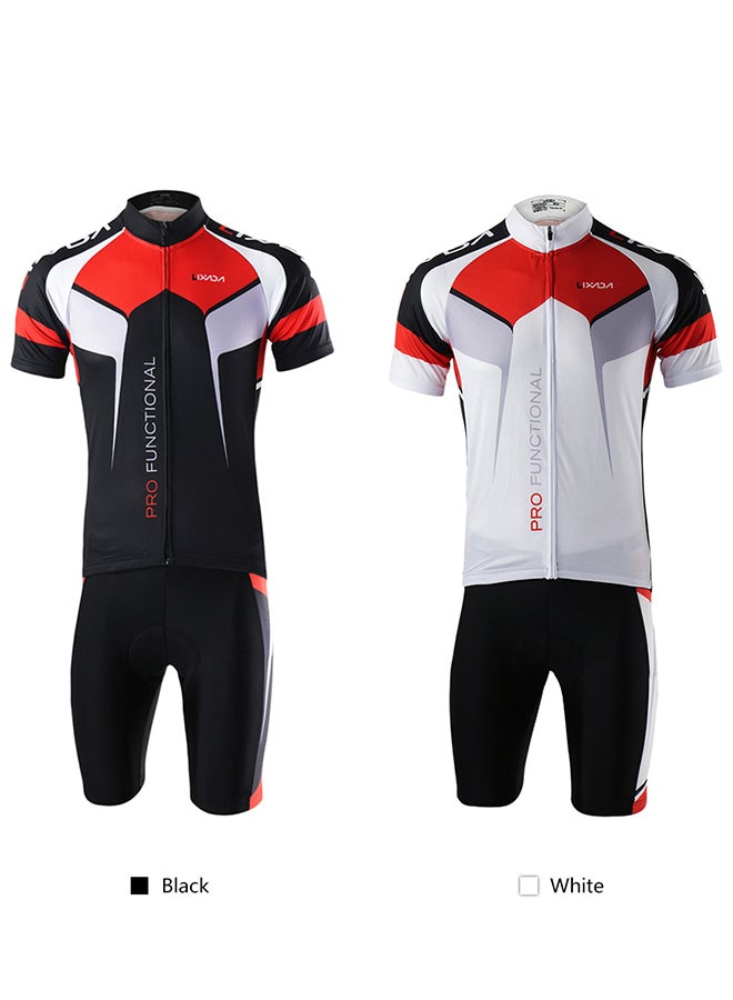 Generic Breathable Short Sleeve Jersey With Padded Shorts - Image 3