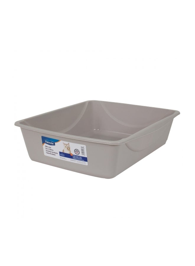 Pet Mate - Basic Litter Pan Small Grey 12grams - Image 1