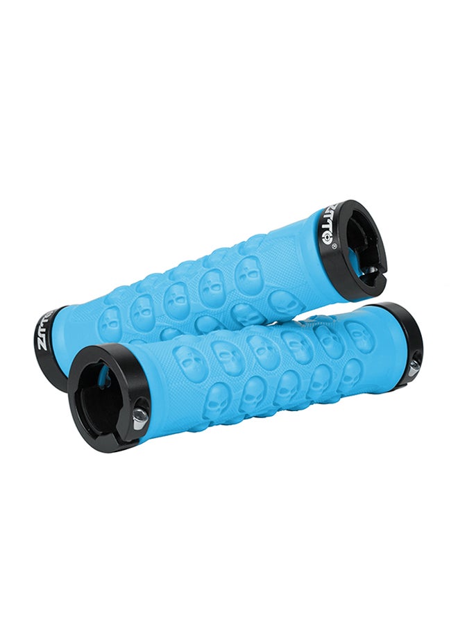 زد تي تي أو مجموعة مقابض مقود الدراجة مضادة للانزلاق للدراجة الجبلية القابلة للطي مكونة من قطعتين - Image 5