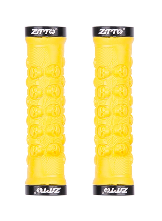 زد تي تي أو مجموعة مقابض مقود الدراجة مضادة للانزلاق للدراجة الجبلية القابلة للطي مكونة من قطعتين - Image 1