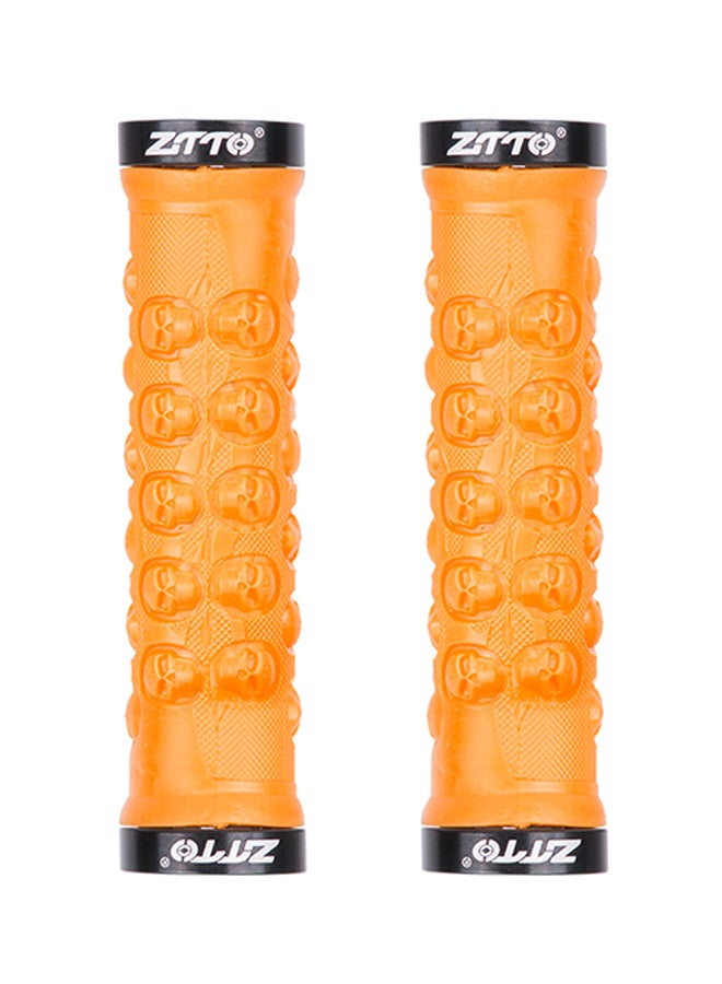 زد تي تي أو مجموعة مقابض مقود الدراجة مضادة للانزلاق للدراجة الجبلية القابلة للطي مكونة من قطعتين - Image 1